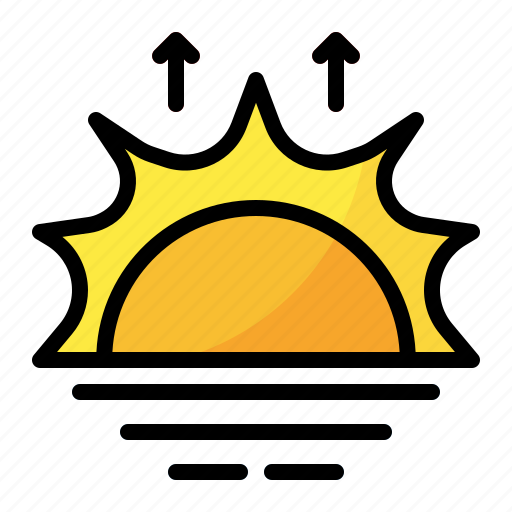 Sunrise, sun, sunny icon - Download on Iconfinder