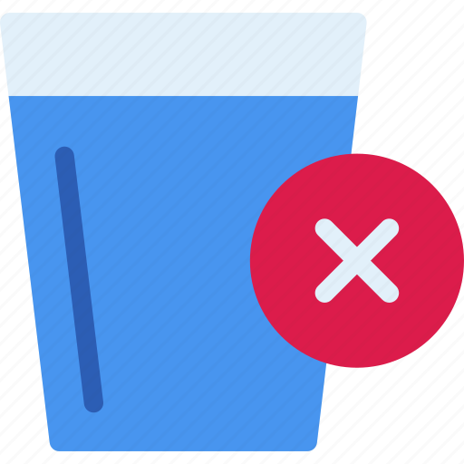 No, drink, stop, forbidden, information, attention, fasting icon - Download on Iconfinder