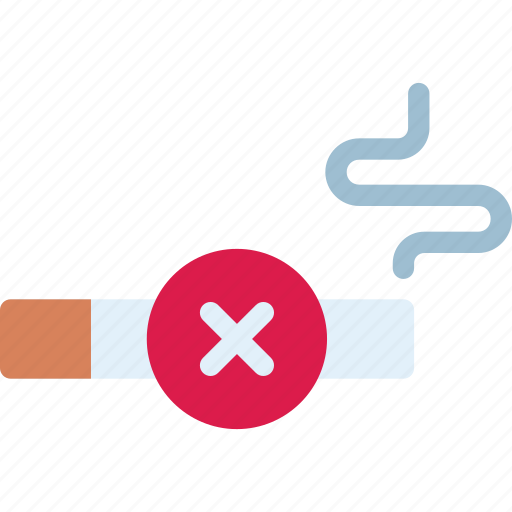 No, smoking, stop, prohibition, attention, cigarette, smoke icon - Download on Iconfinder