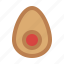 egg, seasoned egg, boiled egg, food 