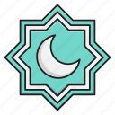 badge, eid, moon, ramadan, religious
