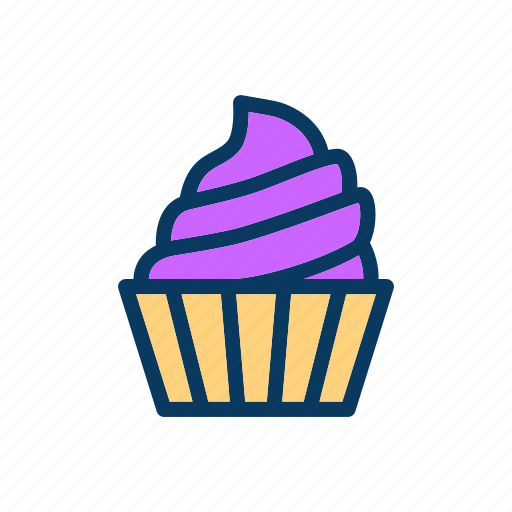 Cream, cupcake, dessert, random, sweet icon - Download on Iconfinder