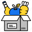 hand, donate, donation, charity, help, box, support, community, give 