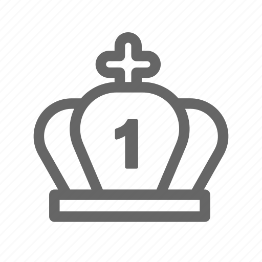 Crown, first, ranking, success icon - Download on Iconfinder