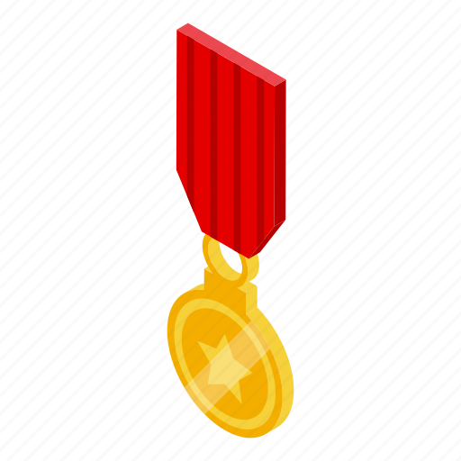 Ranking, medal, isometric icon - Download on Iconfinder