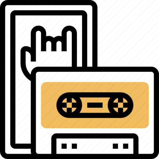 Tape, cassette, music, album, retro icon - Download on Iconfinder