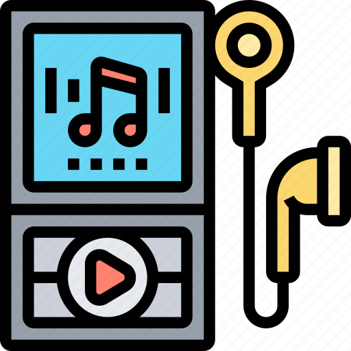 Music, player, playlist, songs, device icon - Download on Iconfinder