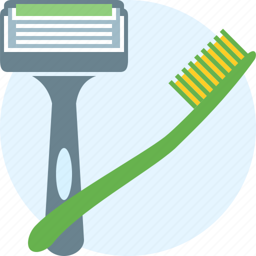 Razor, toothbrush icon - Download on Iconfinder