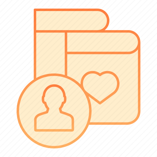 Favorite, author, book, bookstore, library, literature, popular icon - Download on Iconfinder