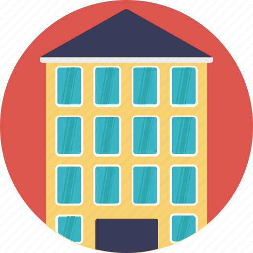 Apartment, building, building front, house, residential building icon - Download on Iconfinder