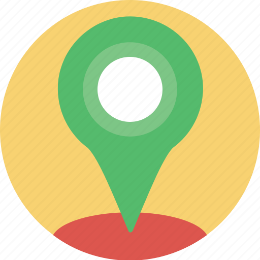 Gps, location pin, map pin, navigation, placeholder icon - Download on Iconfinder