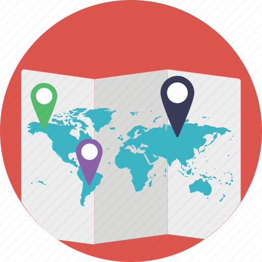 Gps, location, location pointer, map, navigation icon - Download on Iconfinder