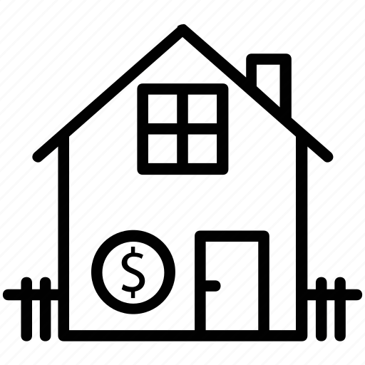 House cost, house financing, house for sale, mortgage, property value icon - Download on Iconfinder