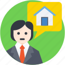 estate agent, homeowner, property agent, realtor, renter