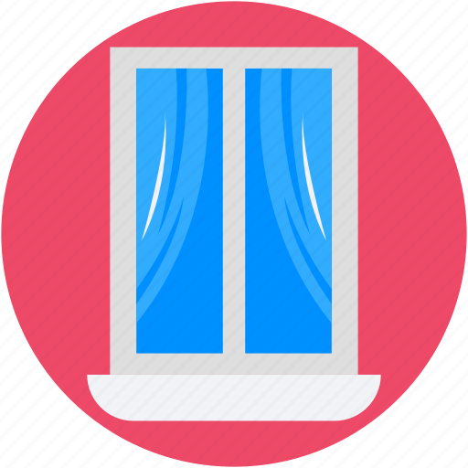 Apartment window, home window, living room, window, window frame icon - Download on Iconfinder