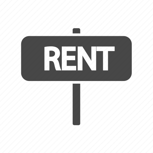 Estate, real, rent, sign icon - Download on Iconfinder