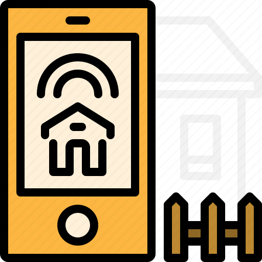 Building, estate, home, online, property, real, smart icon - Download on Iconfinder