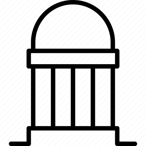 Architecture, bank, building, column, institute, tower icon - Download on Iconfinder