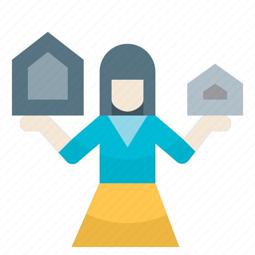 Preparehouse, realestate, saleagent, seller, sellhouse icon - Download on Iconfinder