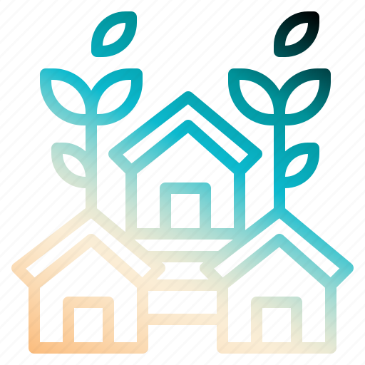 Ecohouse, house, nature, realestate, save icon - Download on Iconfinder
