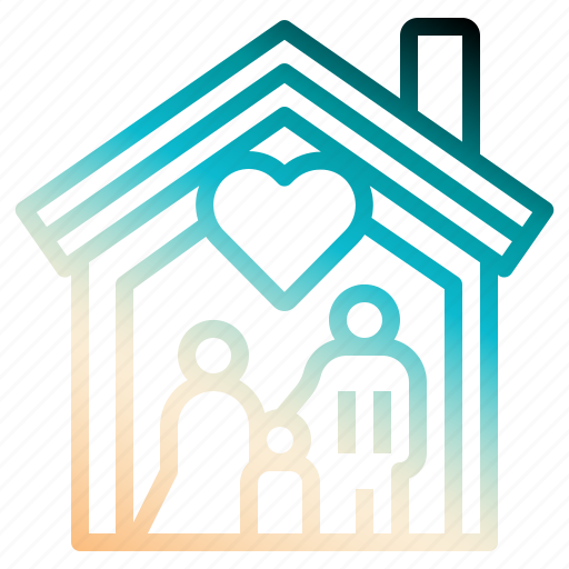 Familiar, family, home, house, people icon - Download on Iconfinder