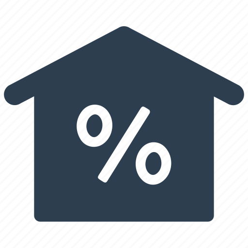 Interest rate, investment, loan, percent, real estate icon - Download on Iconfinder