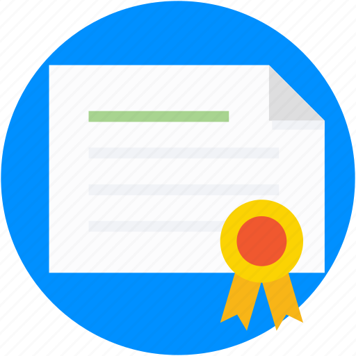 Certificate, certification, degree, diploma, licence icon - Download on Iconfinder