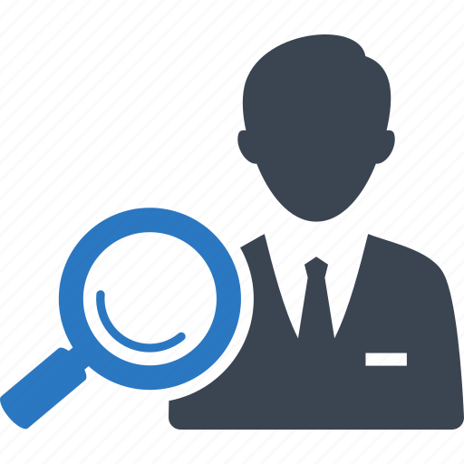 Searching, search, business, real estate, broker, agent, magnifying glass icon - Download on Iconfinder