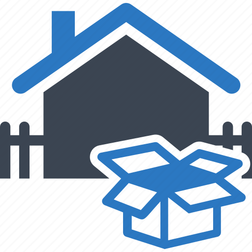 Box, building, product, service, fence, package, house icon - Download on Iconfinder