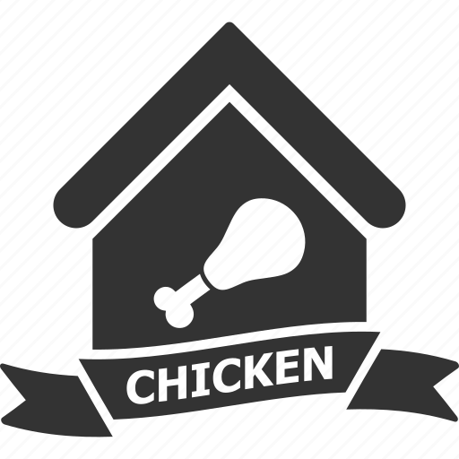 Chicken, food, building, home, house, real estate, restaurant icon - Download on Iconfinder