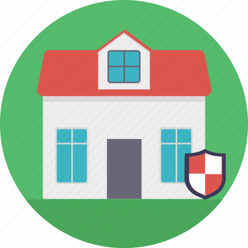 Home protection, home security, house shield, property insurance, real estate icon - Download on Iconfinder
