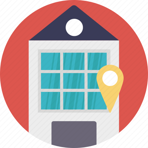 Home location, location, location holder, map pin, navigation icon - Download on Iconfinder