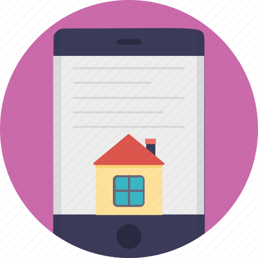 Estate marketing, online mortgage, online property, online real estate, real estate app icon - Download on Iconfinder
