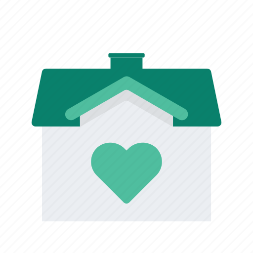 Estate, favourite, heart, house, property, real icon - Download on Iconfinder