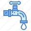 droplet, faucet, tap, water 