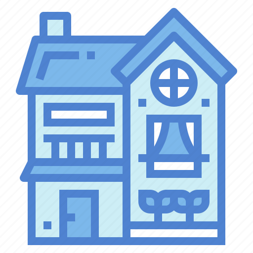 Buildings, estate, house, property, real icon - Download on Iconfinder