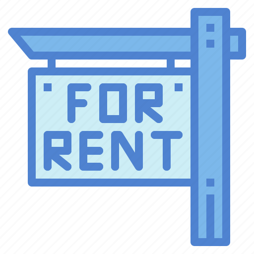 Estate, post, real, rent, sign icon - Download on Iconfinder