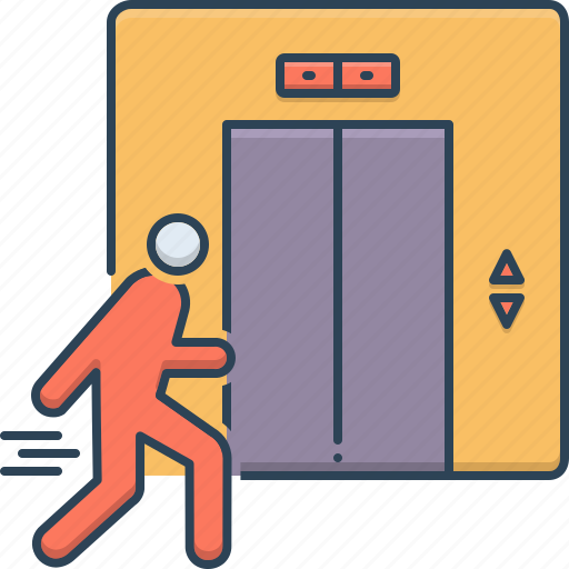 Elevator, lift, people, staff icon - Download on Iconfinder