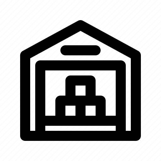 Estate, real, warehouse icon - Download on Iconfinder
