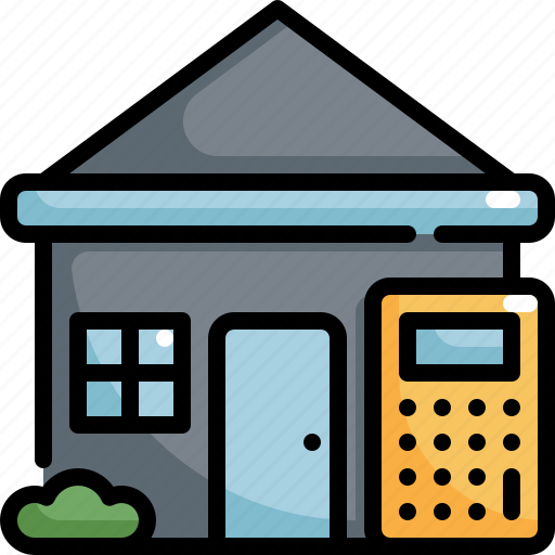 Calculator, estate, home, hosue, house, property, real icon - Download on Iconfinder