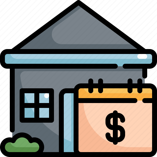 Calendar, estate, home, house, money, real, schedule icon - Download on Iconfinder