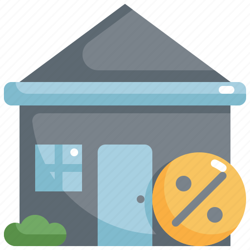Building, discount, estate, home, house, property, real icon - Download on Iconfinder