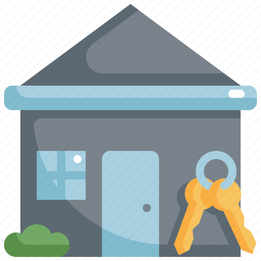 Building, estate, home, house, key, property, real icon - Download on Iconfinder