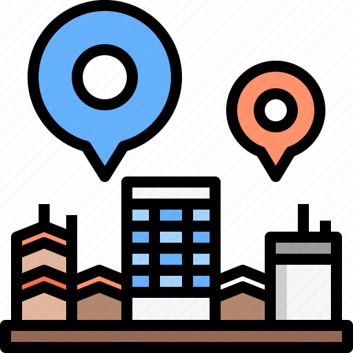Vacations, city, house, location, trip icon - Download on Iconfinder