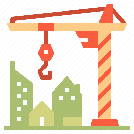 Business, home, property, crane, building, city, construction icon - Download on Iconfinder