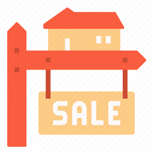 Sales, house, property, town, estate, building, real icon - Download on Iconfinder