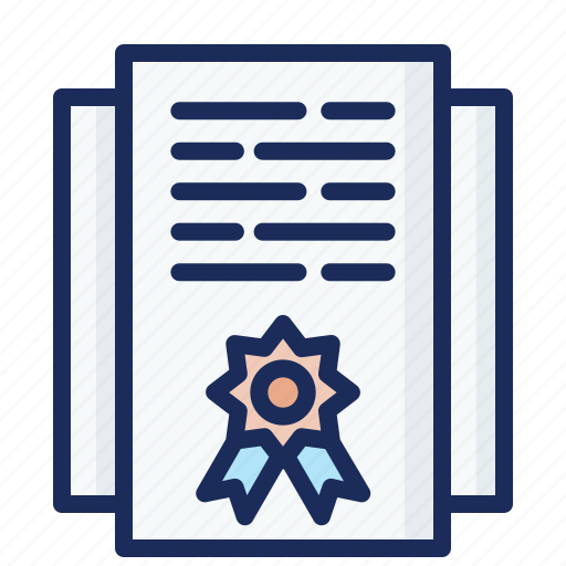 Certificate, estate, property, real estate, mortgage, sale icon - Download on Iconfinder