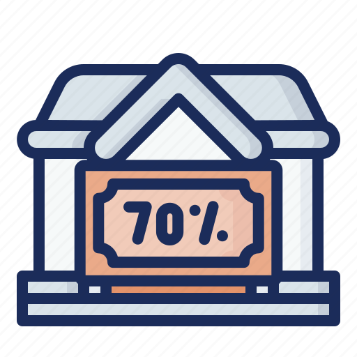 Discount, estate, property, real estate, mortgage, sale icon - Download on Iconfinder