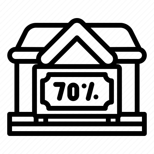 Discount, estate, property, real estate, mortgage, sale icon - Download on Iconfinder