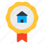 home badge, house badge, real estate badge, property badge, quality badge 